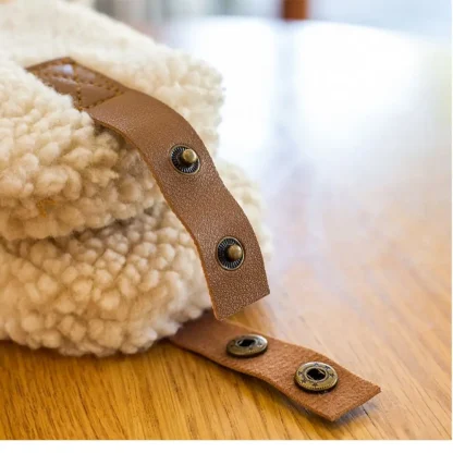 Warm Thick Aviator Hat with Ear Flaps - Image 12