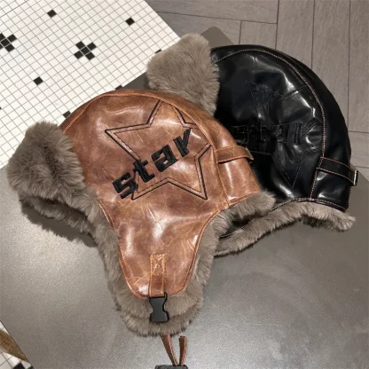 Rugged Aviator Hat with Ear Protection - Image 6